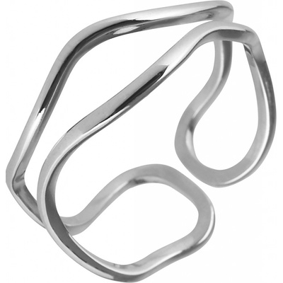 Pavona Stříbrný prsten dvojitý 65012