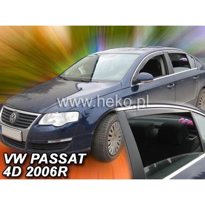 Deflektory Volkswagen Passat B7 Sedan 2010-2014 predné + zadné
