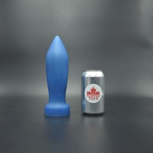 Topped Toys Deep Space 80 Blue Steel, prémiový silikónový análny kolík 22 x 6,4 cm