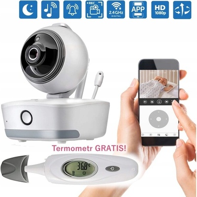 Reer elektronická chůvička s WiFi kamerou BabyCam Move