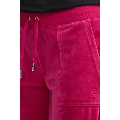 Juicy Couture Спортен панталон Juicy Couture DEL RAY PANT в розово с изчистен дизайн JCAP180EU (JCAP180EU.659)