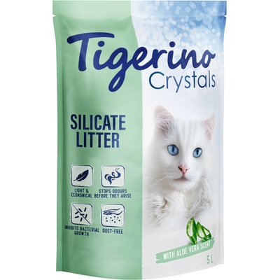 Tigerino Crystals podstielka s vôňou aloe vera 3 x 5 l