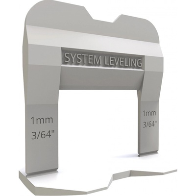 System Leveling SL1111 nivelační spony 1mm (100ks)