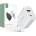 Tech-Protect C30W 1x USB-A + USB-C White (9589046926792)