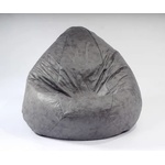PUFRELAX Калъф за пуф круша, 320л. , Nirvana Grande - Smoke Grey (COVER_PUF-G-NGR-PT-MNGRE) - topmall