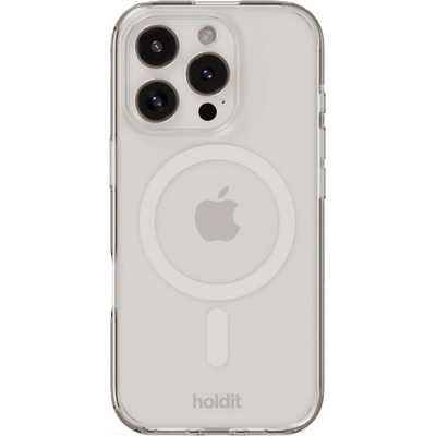 Holdit Гръб Holdit MagSafe Case за iPhone 16 Pro Max - Бял/Прозрачен