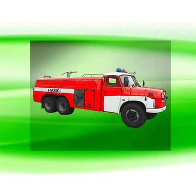 nažehlovačka 24x11 cm HASIČSKÉ auto České výroby 148 CAS 32
