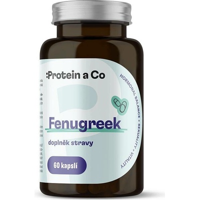 Protein&Co. Pískavice řecké seno extrakt 60 kapslí