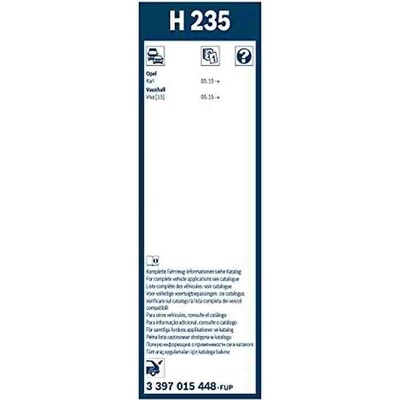 Bosch Stierač Rear 230 mm BO 3397015448