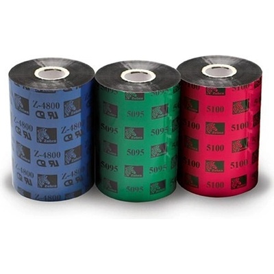 Zebra páska 4800 resin. šírka 80mm. dĺžka 450m 04800BK08045