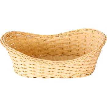 Image 1 of Jin bo yang Панер водоустойчив елипса кафяв/натурал голям 29*20*7 см (012093)