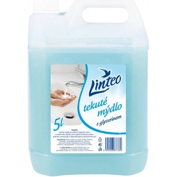 Linteo tekuté mydlo s glycerínom modré 5 l
