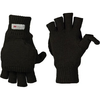 Image 1 of Mil-Tec Ръкавици с подвижна част на пръстите, черни (12545002)