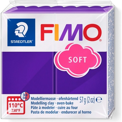 FIMO Полимерна глина Staedtler Fimo Soft, 57 g, слива63 (21895-А-СЛИВА)