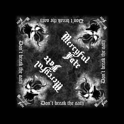 Mercyful Fate Шал Dont Break the Oath Black (B083)