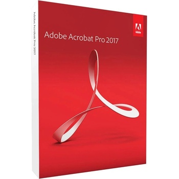 Adobe Acrobat Professional DC 2017 CZ WIN - 65280566