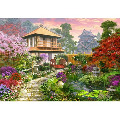 Bluebird Puzzle - Puzzle Davison: Japan Garden - 1 000 piese