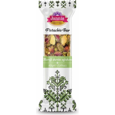 Jannis pistáciová tyčinka 40 g