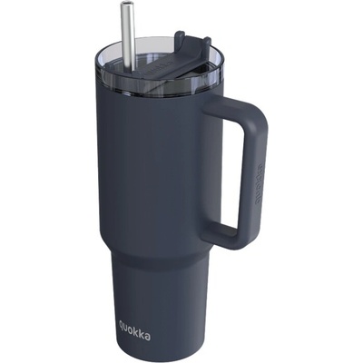 Quokka nerezový termopohár Stream Jet Black 1200 ml