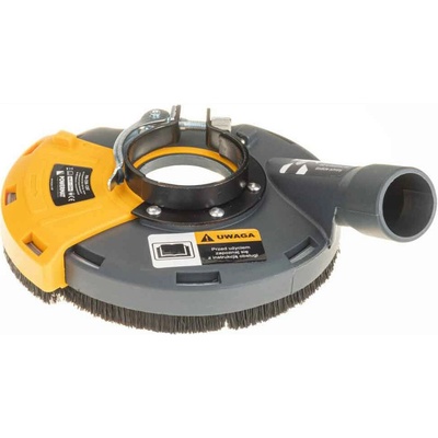 Ochranný kryt na odsávanie z uhlovej brúsky 125 mm pri brúsení, PM-OSK-125T, POWERMAT