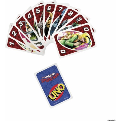 Mattel Uno Spider Man
