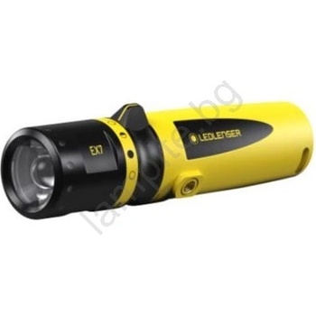 Ledlenser EX7 - димируем LED фенер, 3xAA, IP68, 200 lm, жълт (LL0051)