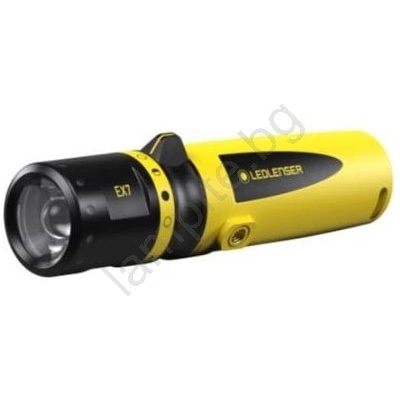 Ledlenser EX7 - димируем LED фенер, 3xAA, IP68, 200 lm, жълт (LL0051)