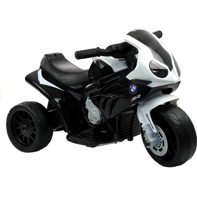 Lean Toys elektrická motorka BMW S1000RR 2021batéria 6V4Ah/20hr čierna