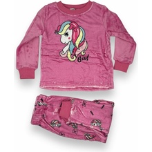 Dievčenské pyžamo Pony fuchsiové