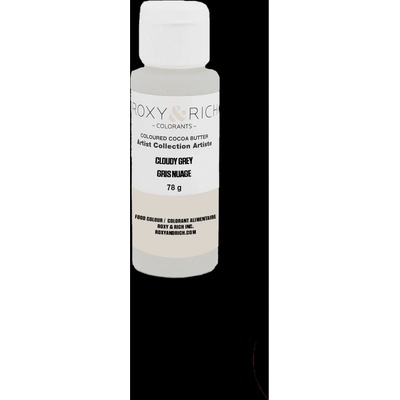 Roxy and Rich Kakaové maslo farbené mútne sivé 78 g