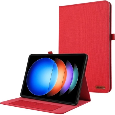 Vsetkonamobil 74071 FABRIC Zaklápací kryt pre Xiaomi Pad 6S Pro červený
