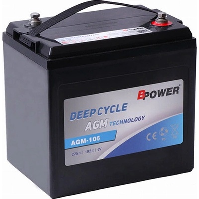 BPOWER AGM-105 225Ah 6V