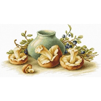 Luca-S Натюрморт с гъби - гоблен със схема b2247