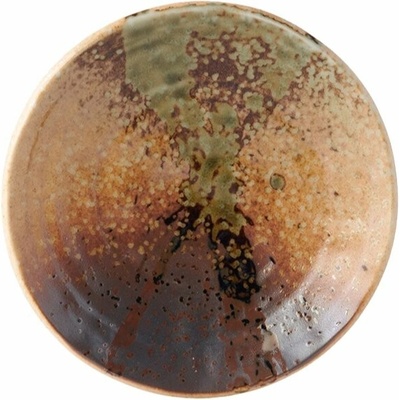 MIJ tanier na tapas WABI SABI 17 cm hnedý keramika