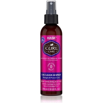 HASK Curl Care bezoplachový sprej pre vlnité a kučeravé vlasy 175 ml