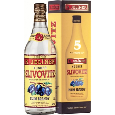 Rudolf Jelínek Slivovica Zlatá 50% 0,7 l (kartón)
