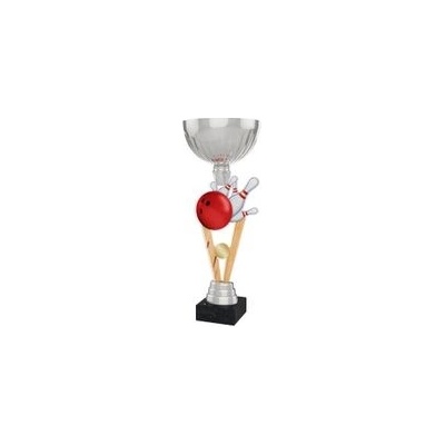 Poháry Bauer Akrylátová trofej ACUPSILVM06 Bowling