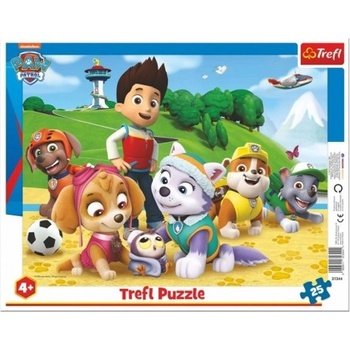 Trefl deskové Přátelé z Tlapkové patroly/Paw Patrol 33 x 23 cm 15 dílků