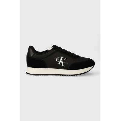 Маратонки Calvin Klein Jeans RETRO RUNNER LOW LACE NY ML в черно YW0YW01326 (YW0YW01326)