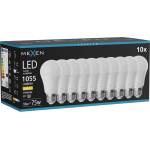 Mexen Nova 10x LED крушка E27, A60, 10W, Топла - 3000K, 1055 lm - L100-E27-1030-01x10 (L100-E27-1030-01x10)