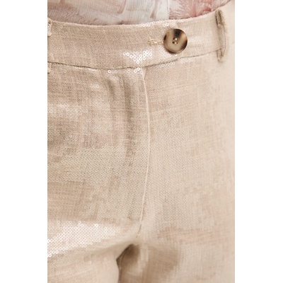 Silvian Heach Панталон с лен Silvian Heach CEREN (CVP25009PA)