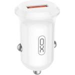 XO cc68 автомобилно зарядно устройство с usb порт, 18 w, pd бързо зареждане, БЯЛО (xo-cc68)