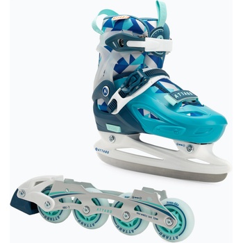 ATTABO Детски инлайн кънки ATTABO Flashled регулируеми сини