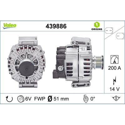 generátor VALEO 439886
