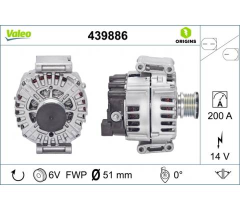 generátor VALEO 439886