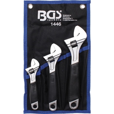 BGS technic Sada stavitelných klíčů s plastovou rukojetí Softgrip 3dílná BGS 1446