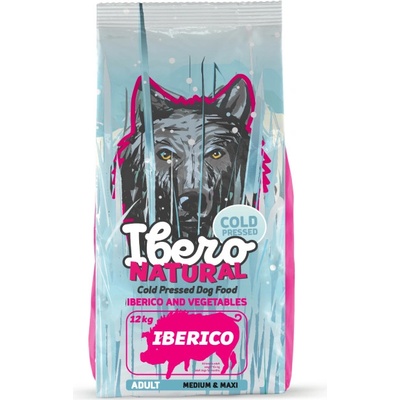 Ibero Cold Pressed dog adult Medium & Large Iberico 12 kg