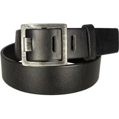 Kožený opasek unisex dop14-60 černý