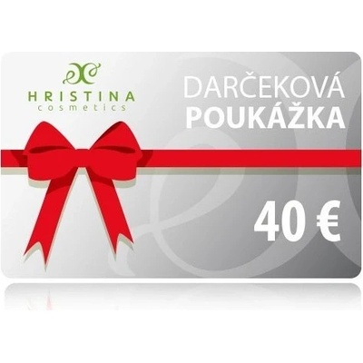Hristina Elektronická darčeková poukážka 40 €
