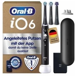 Oral-B iO Series 6 Electric Toothbrush, Black - 4210201443766